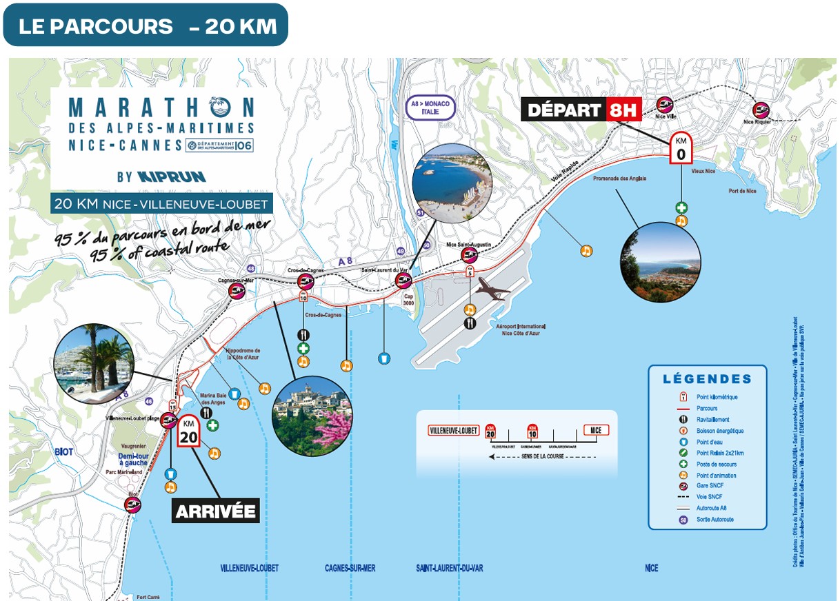 1109 20km Nice parcours