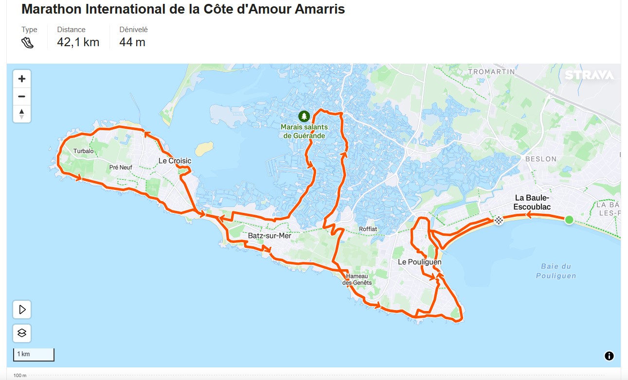 1109 marat CA parcours