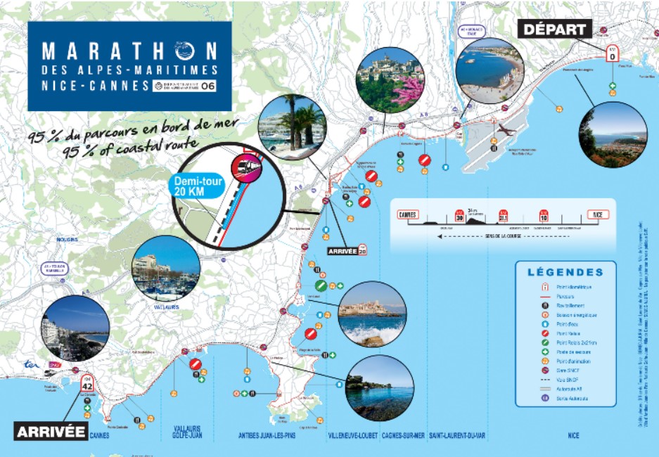 1030 Marathon nice parcours