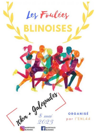 0508 Foulées Blinoise affiche