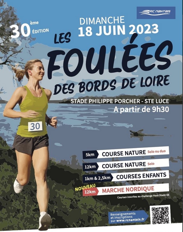 0618 Foulées Bord de Loire affiche