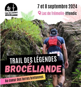 0908 Trail légendes Brocéliande Affiche