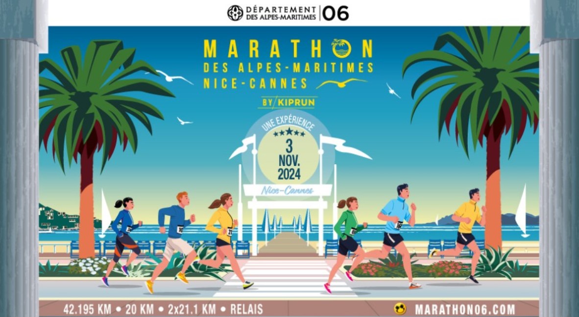 1103 Marathon des Alpes martimes affiche