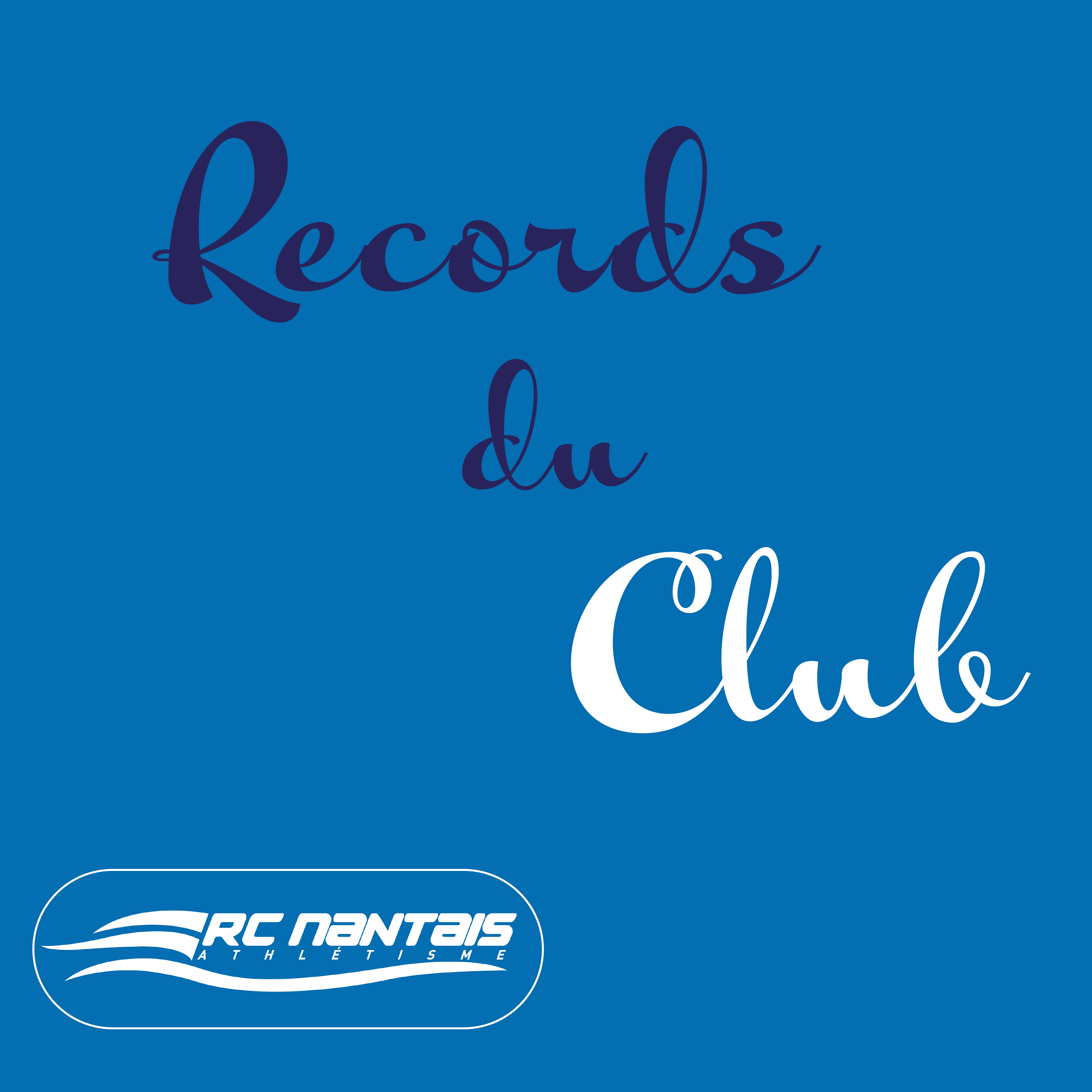 Vignette records du club Plan de travail 1