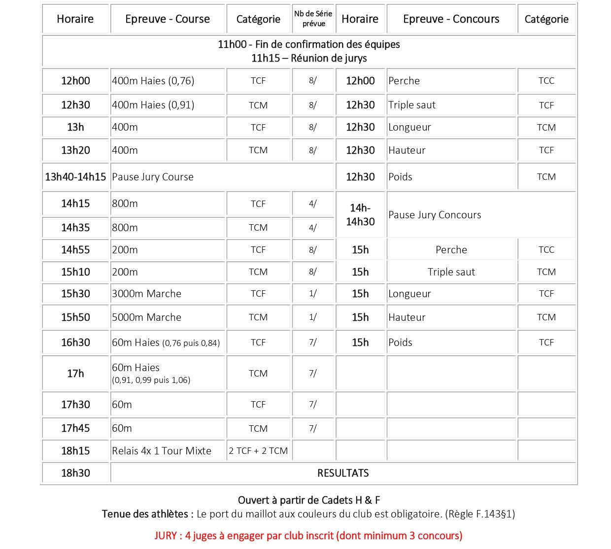 PROGRAMME INTERCLUBS INDOOR 2025 page 0001