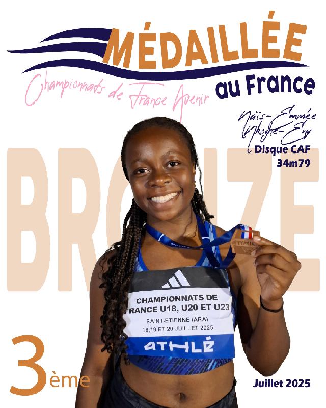 MEDAILLE BRONZE NAIS