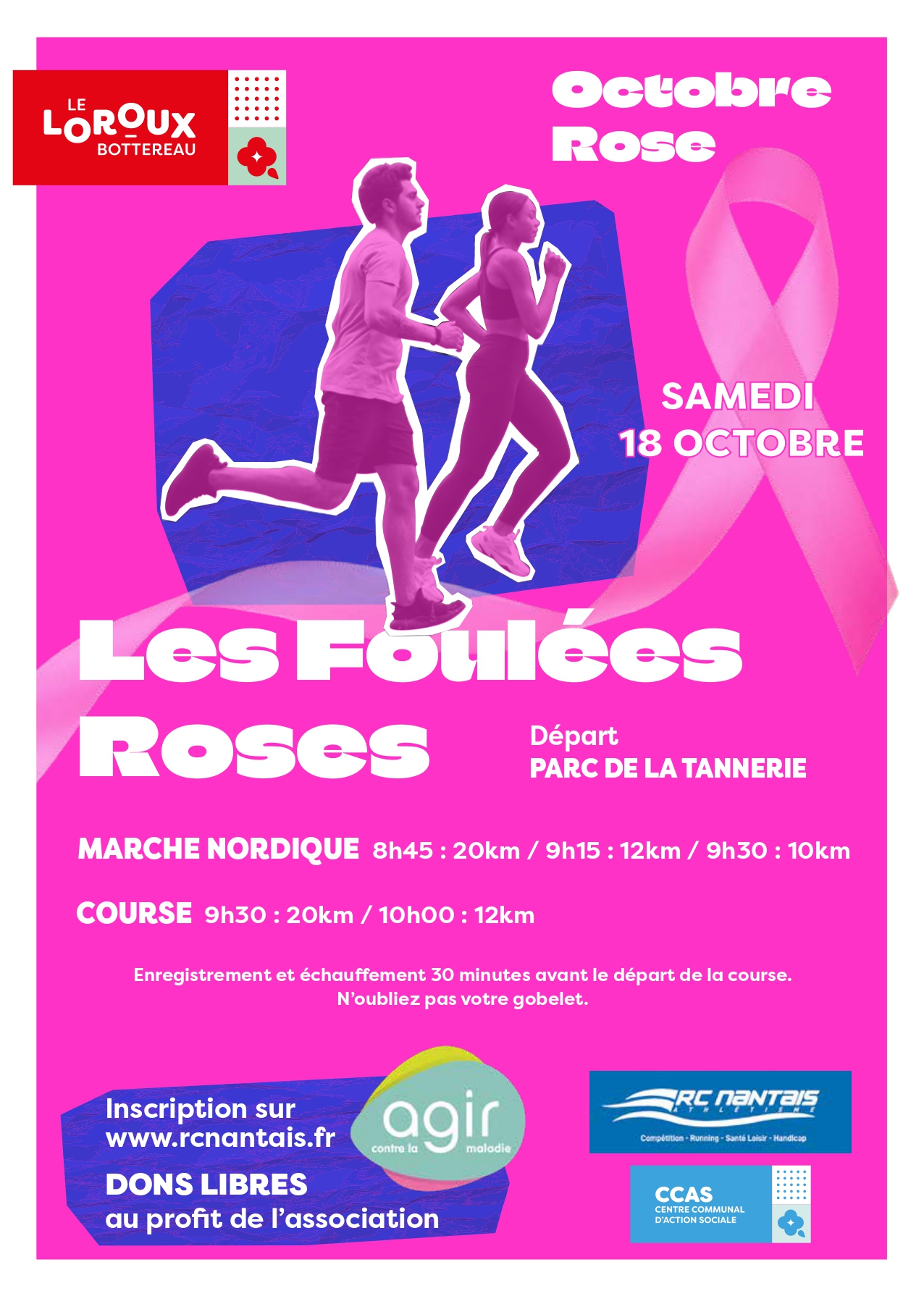affiche Les foulées roses 2025 page 0001