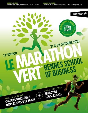 1022 Marathon rennes affche