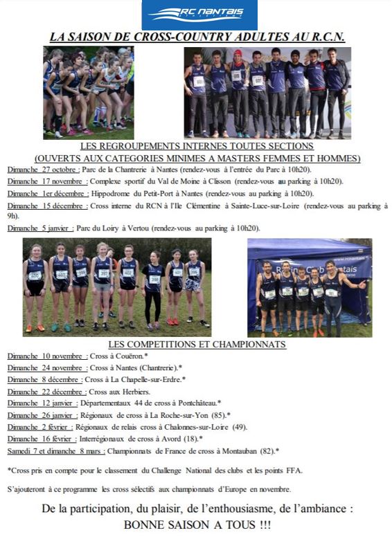 cross calendrier