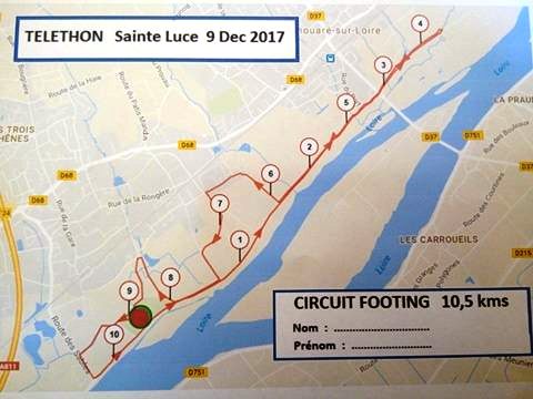 telethon2017 Jogging SainteLuce