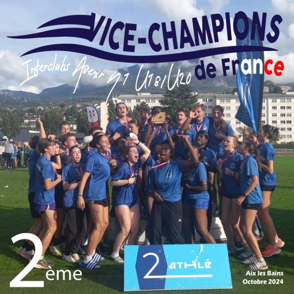 [VICE-CHAMPIONS DE FRANCE INTERCLUBS AVENIR N1] ⚪🔵