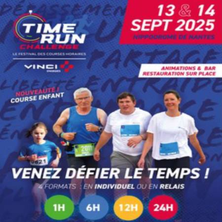 14/09/2025 24H - Time Run Challenge Vinci Energies NANTES 13/09/2025 - 5 Km VANNES 13/09 & Semi-Marathon AURAY-VANNES 14/09/2025 - Trail de la Brière SAINT MALO DE GUERSAC 13/09/2025 - Entraînement : LA TEAM du 11/09 - Séance Renforcement Musculaire