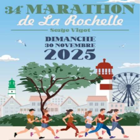 30/11/2025  Course Nocturne BOUGUENAIS 29/11/2025 -  Marathon de LA ROCHELLE 30/11/2025 -  Trail de l'Eléphant DENAZE 30/11/2025 -  Champ... Départ... Triathlon Minimes NANTES 26/11/2025 -  Championnats départementaux 85 de lancers longs 29/11/20