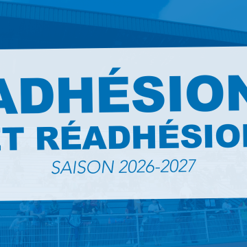 [ADHESION / RÉADHESION 2026-2027] ⚪🔵